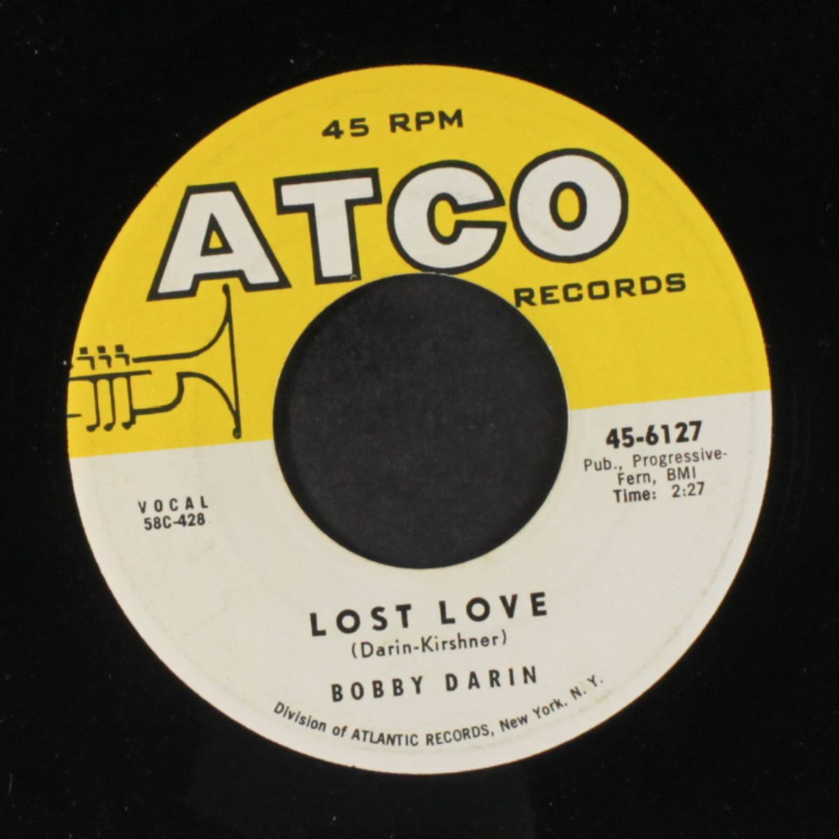queen of the hop / lost love by BOBBY DARIN