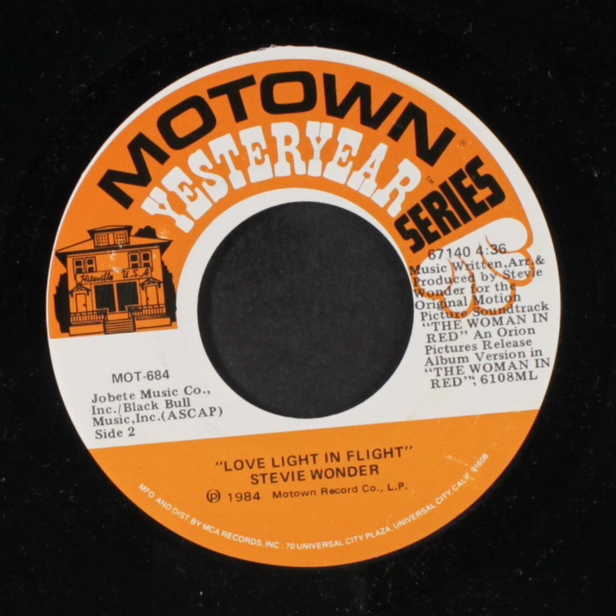 i just called to say i love you / love light in flight by STEVIE WONDER