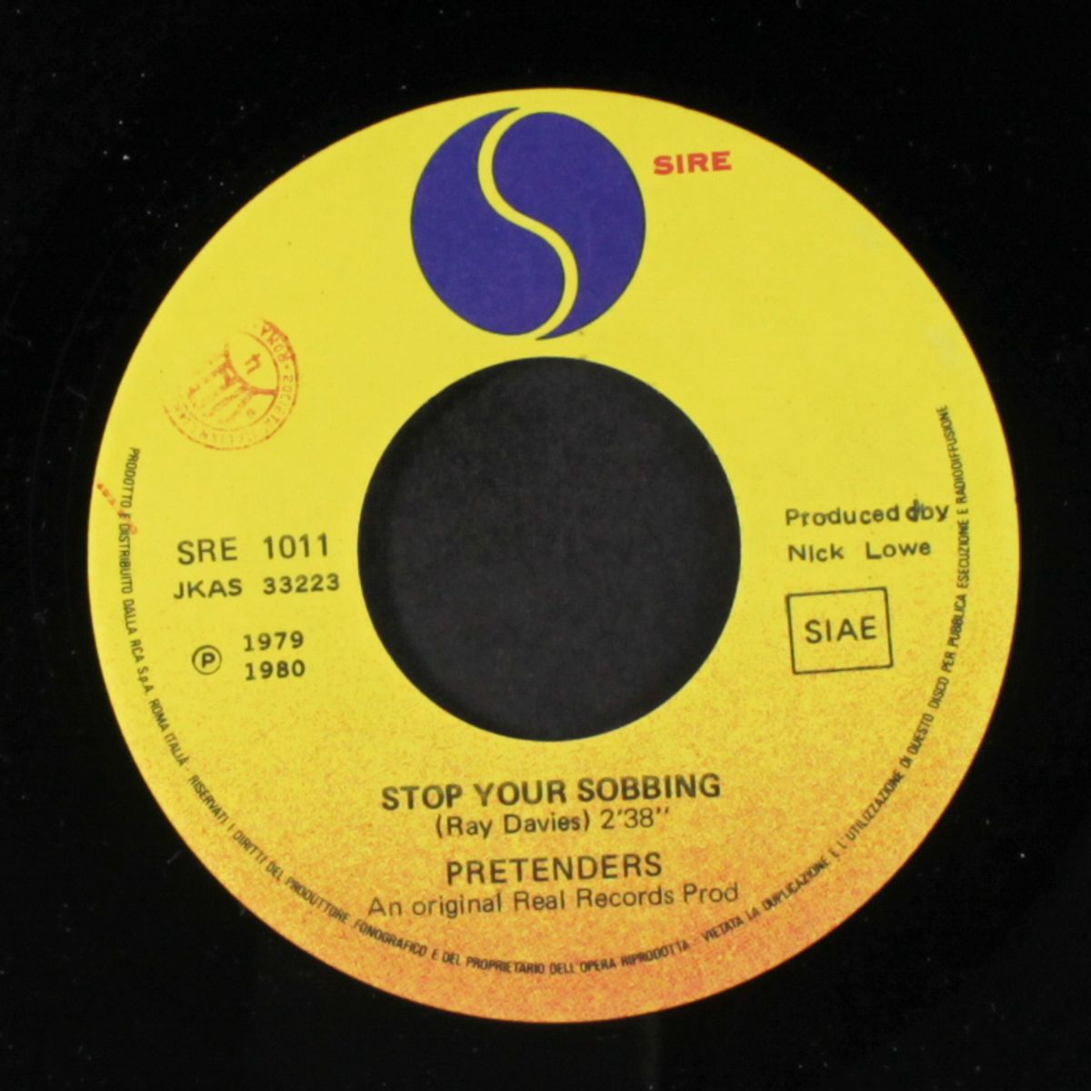 stop your sobbing / brass in pockett by PRETENDERS