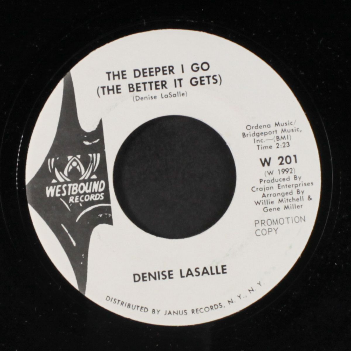 now run and tell that / the deeper i go by DENISE LASALLE