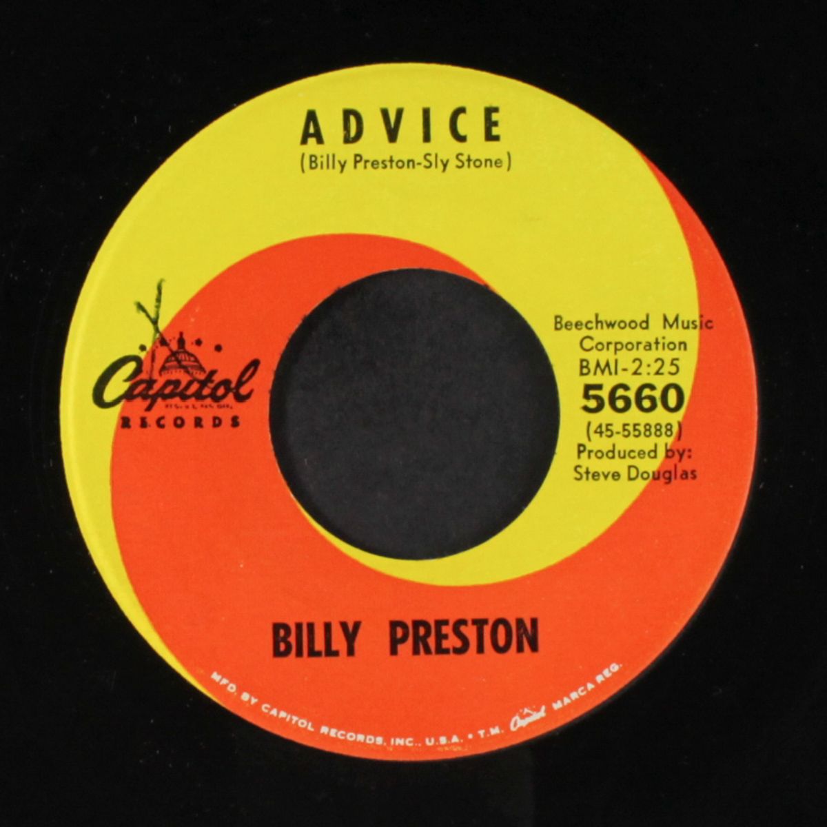 in the midnight hour / advice by BILLY PRESTON