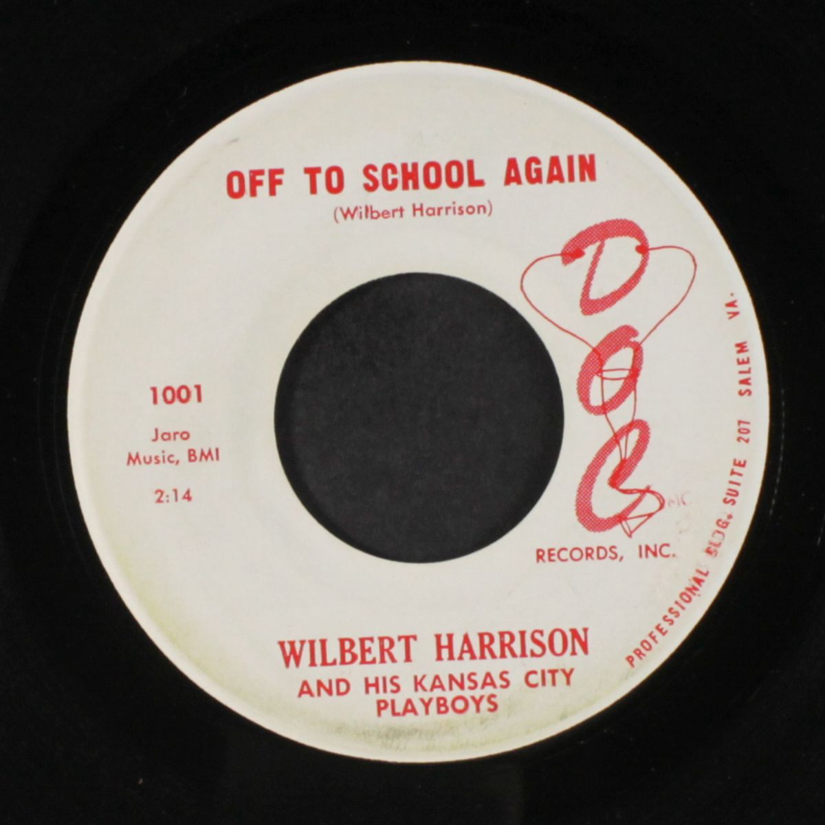 broke / off to school again by WILBERT HARRISON