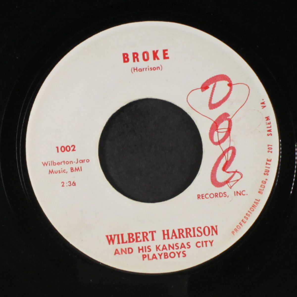 broke / off to school again by WILBERT HARRISON