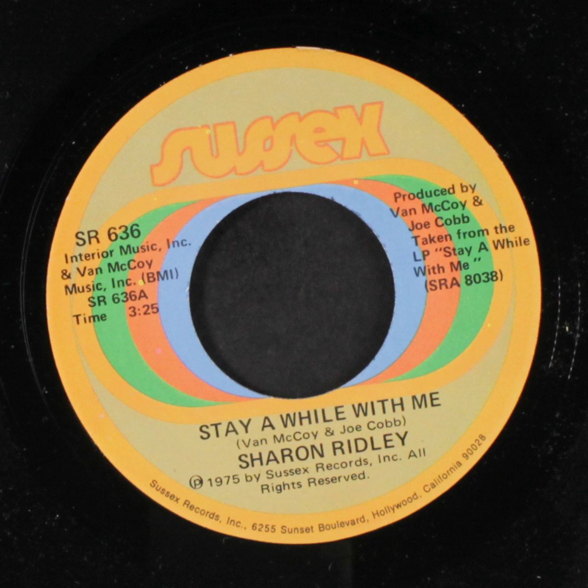 stay a while with me / when a woman falls in love by SHARON RIDLEY