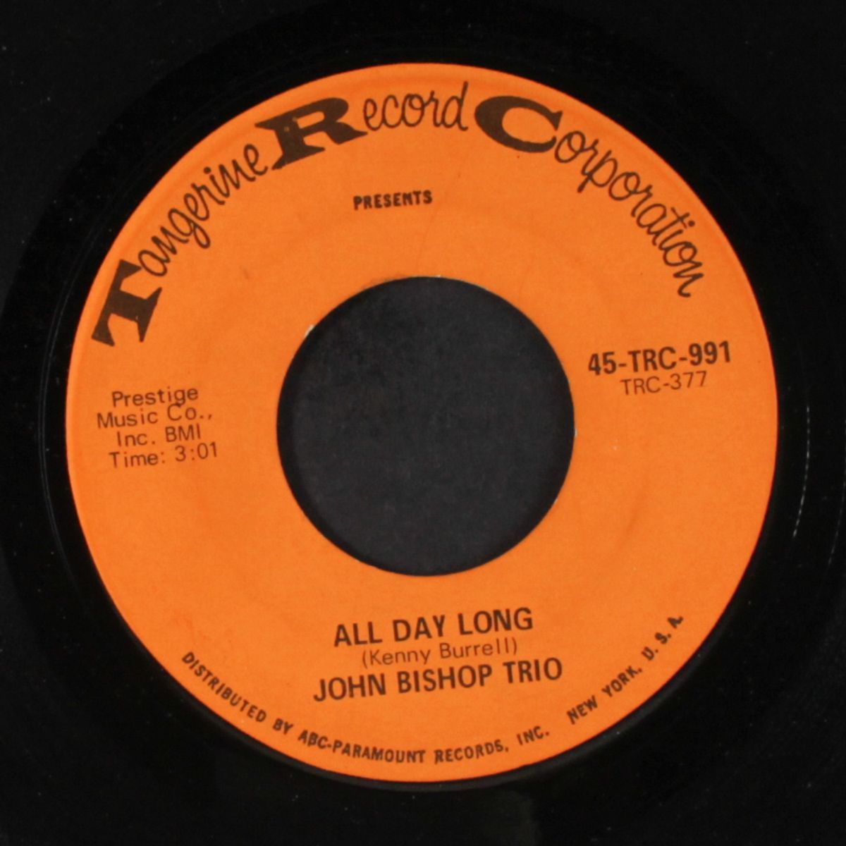 wade in the water / all day long by JOHN BISHOP TRIO