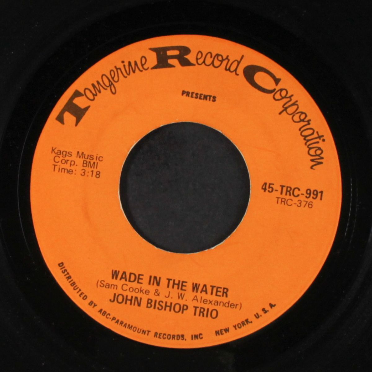 wade in the water / all day long by JOHN BISHOP TRIO