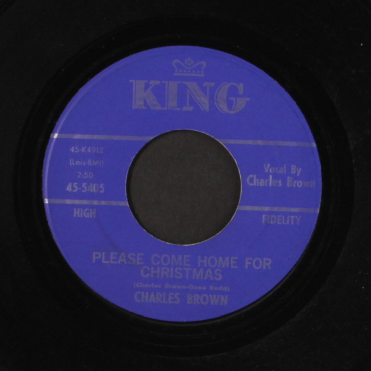 please come home for christmas / christmas (comes but once a year) by CHARLES BROWN / AMOS MILBURN
