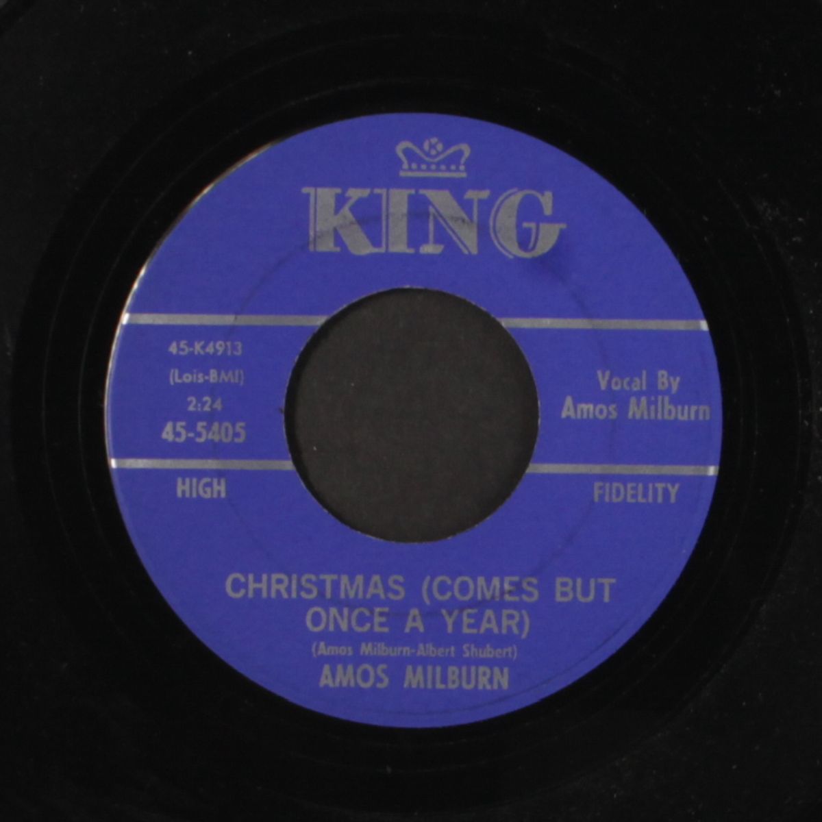 please come home for christmas / christmas (comes but once a year) by CHARLES BROWN / AMOS MILBURN
