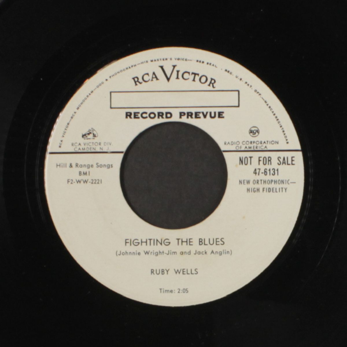 rollin' stone / fighting the blues by RUBY WELLS