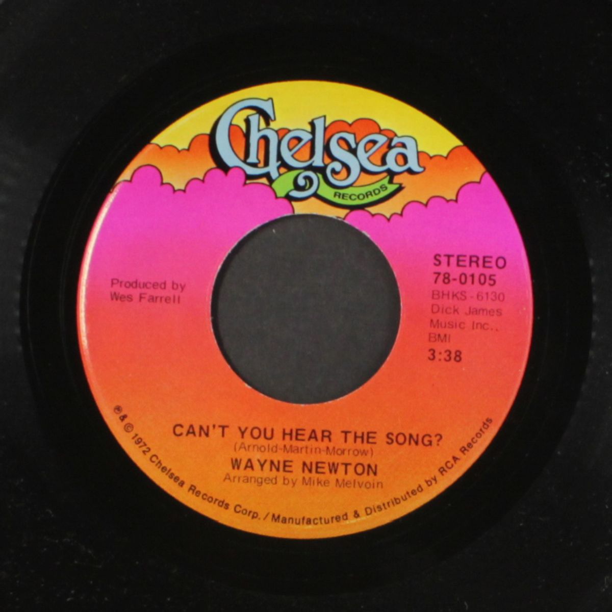 can't you hear the song / you don't have to ask by WAYNE NEWTON
