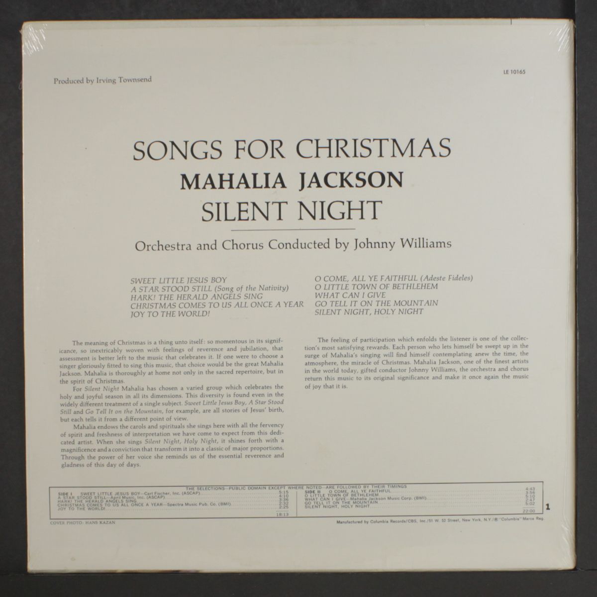 silent night - songs for christmas by MAHALIA JACKSON