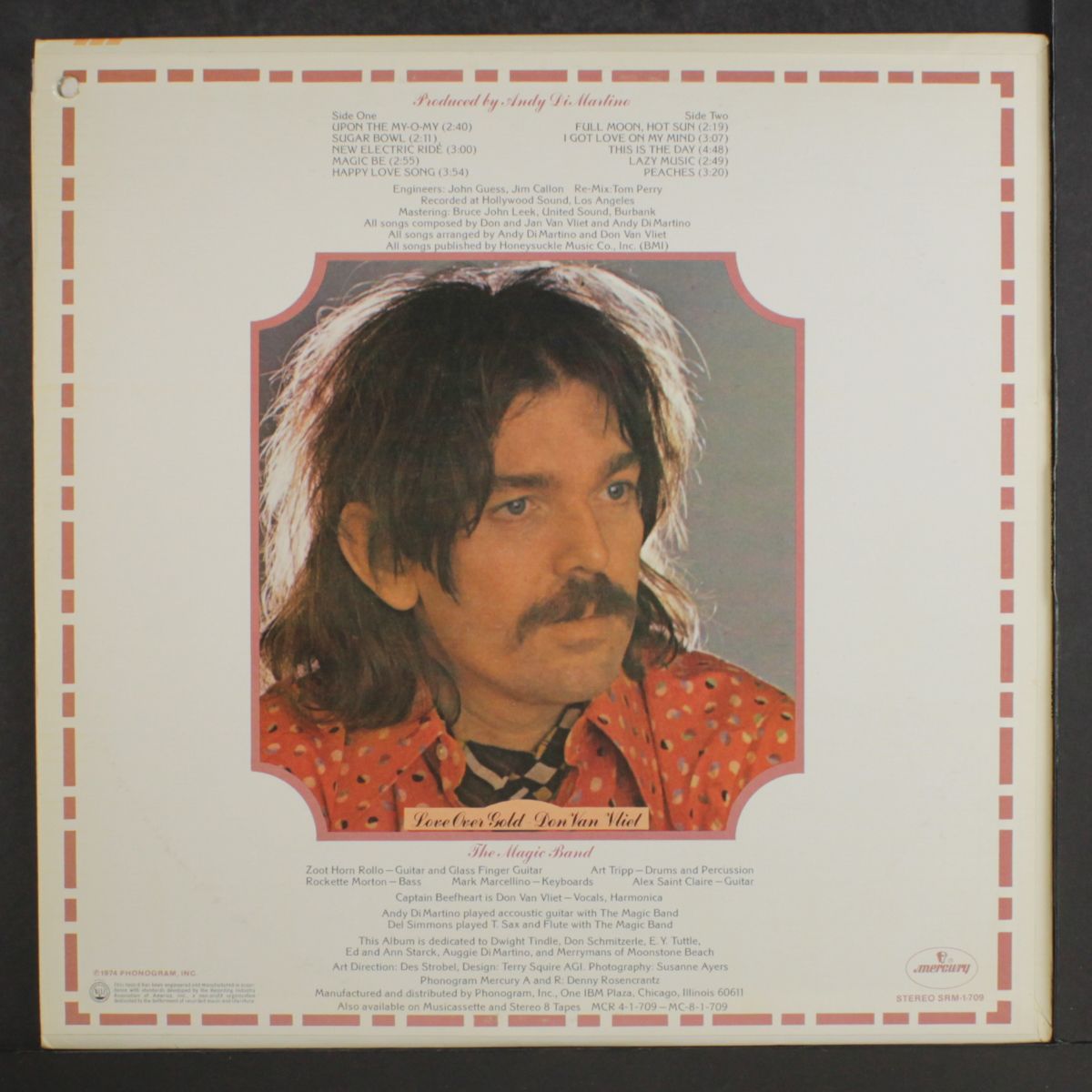 unconditionally guaranteed by CAPTAIN BEEFHEART & HIS MAGIC BAND