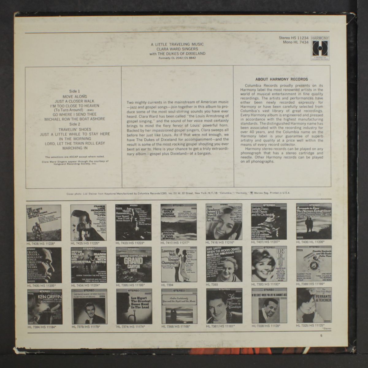a little traveling music by CLARA WARD SINGERS