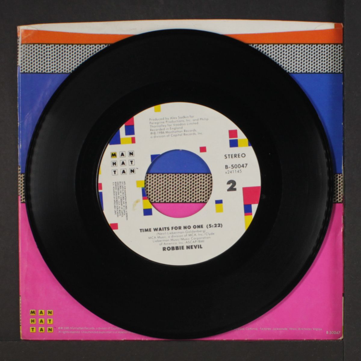 c'est la vie / time waits for no one by ROBBIE NEVIL