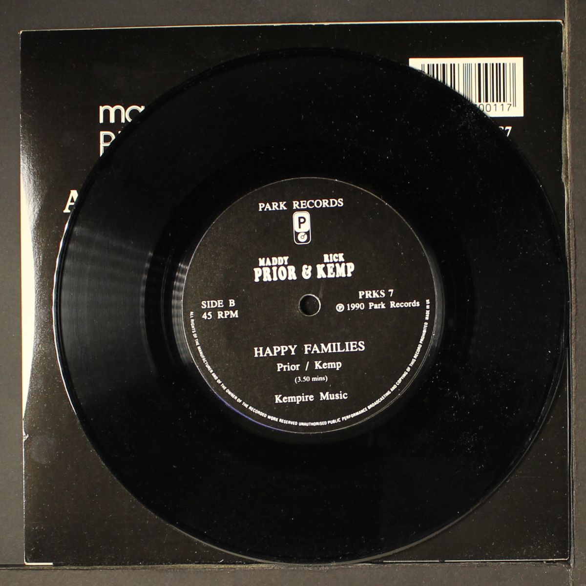 who's sorry now / happy families by MADDY PRIOR & RICK KEMP