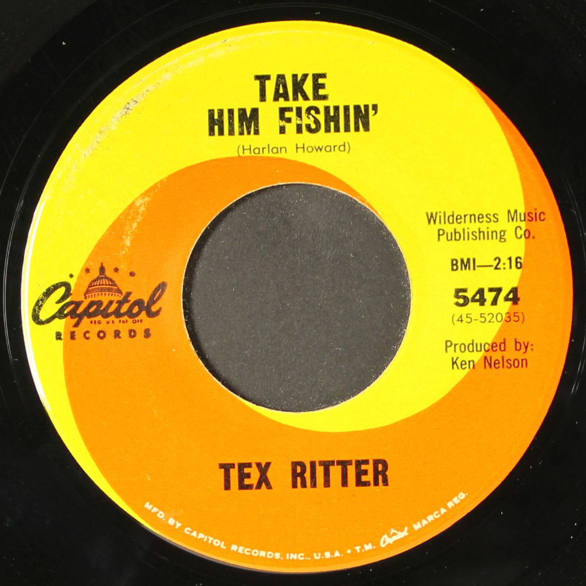 bummin' around by TEX RITTER