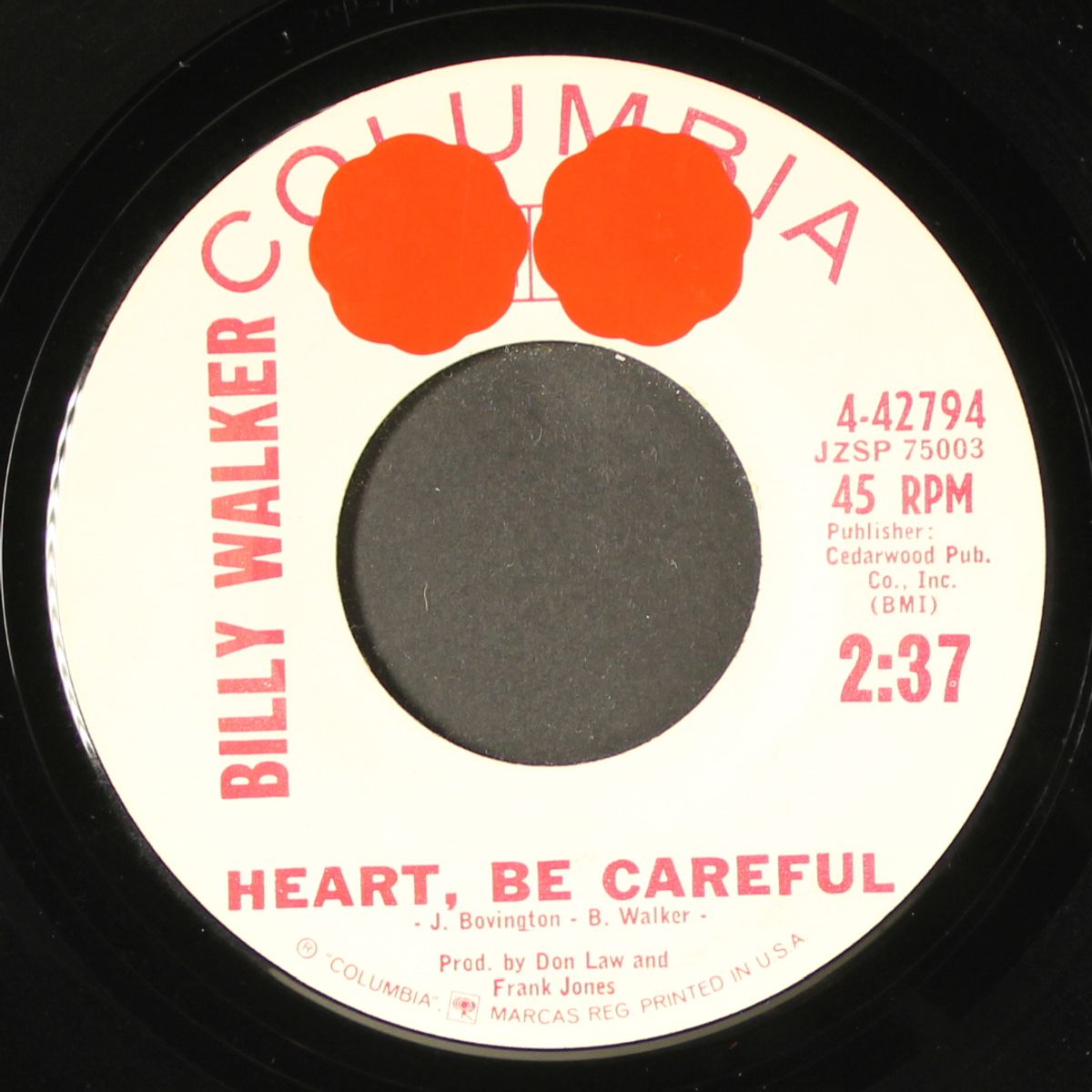 heart, be careful by BILLY WALKER