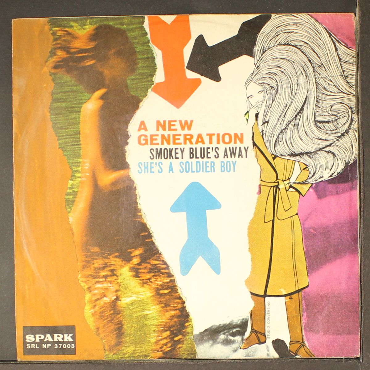 smokey blues away / she's a soldier boy by NEW GENERATION