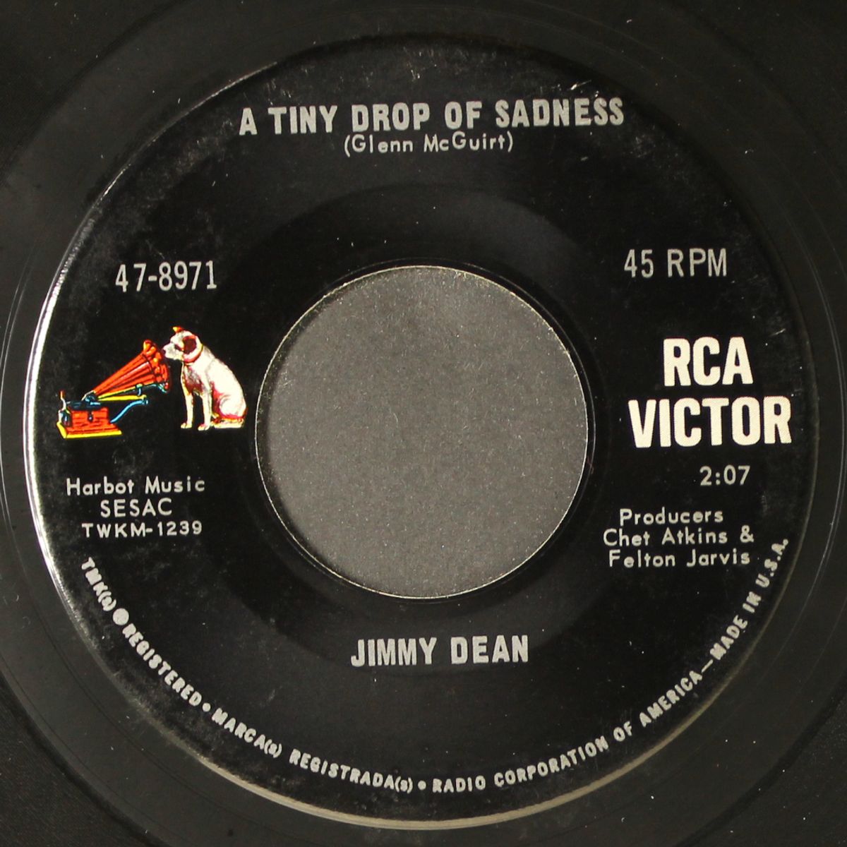 a tiny drop of sadness by JIMMY DEAN
