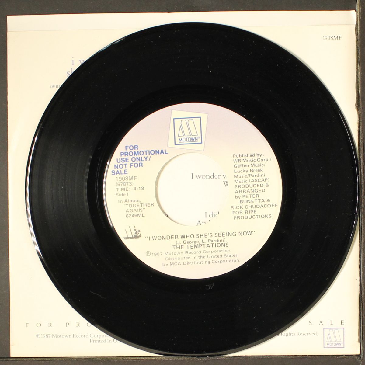 i wonder who she's seeing now / same by TEMPTATIONS
