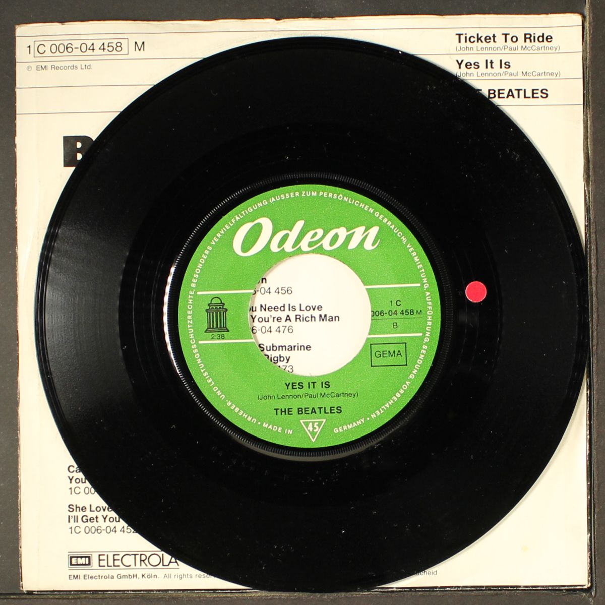 ticket to ride / yes it is by BEATLES