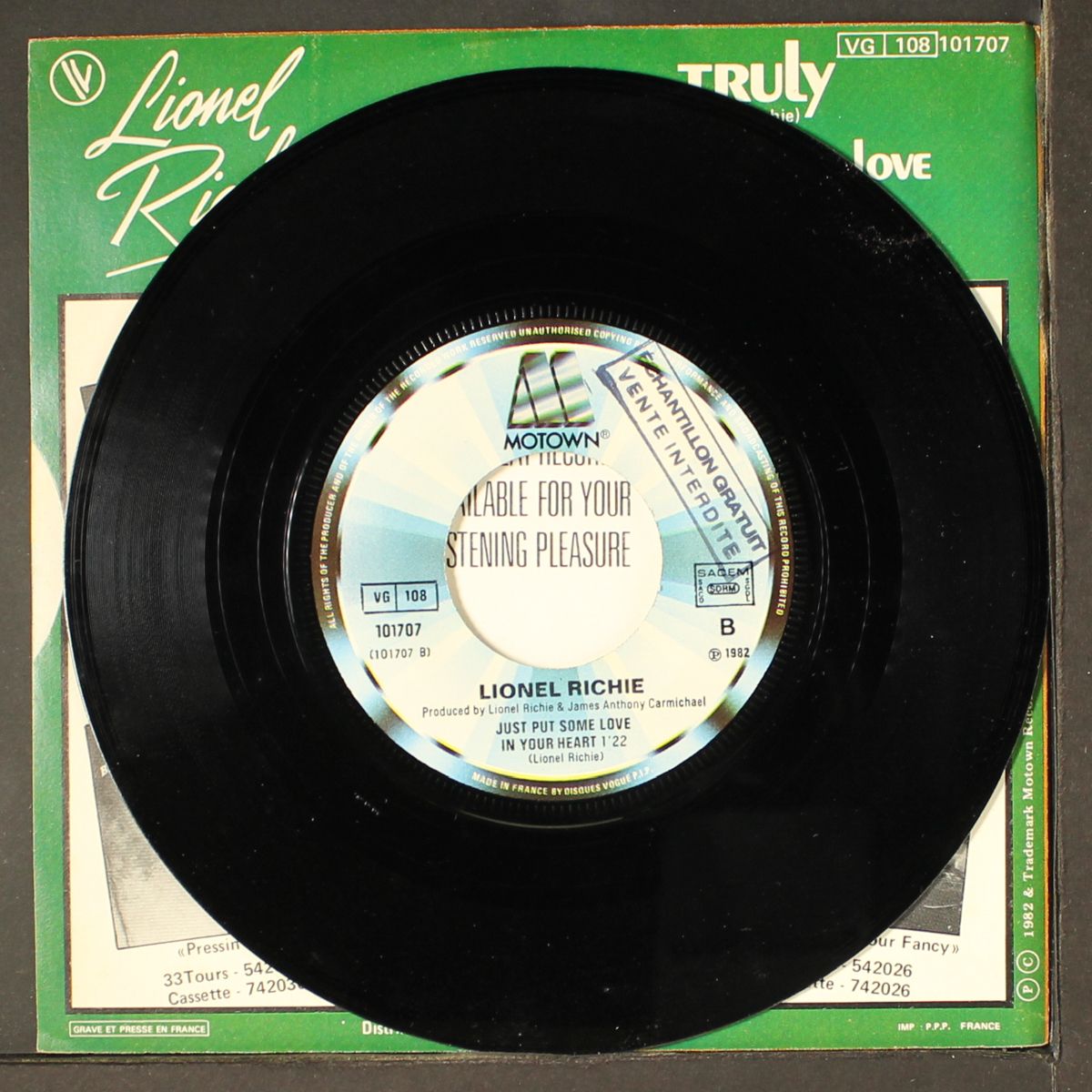 truly / love in your heart by LIONEL RICHIE