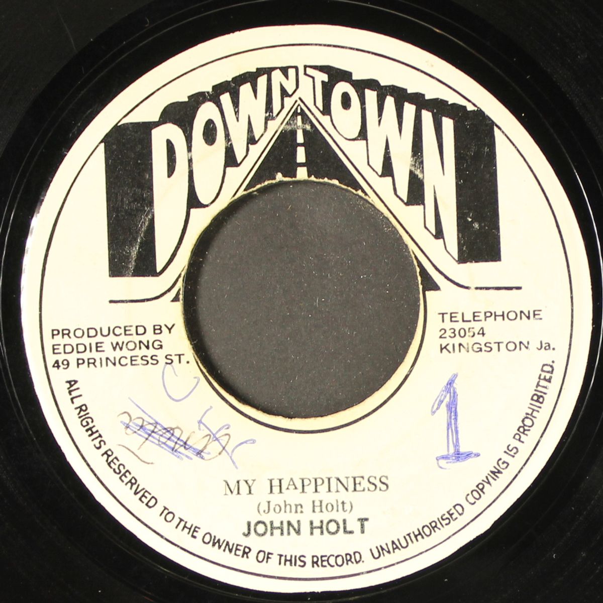 pride and joy / my happiness by JOHN HOLT