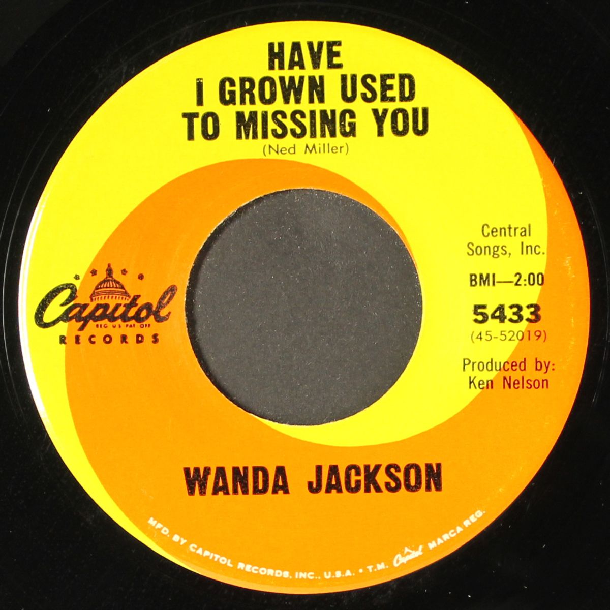 have i grown used to missing you by WANDA JACKSON