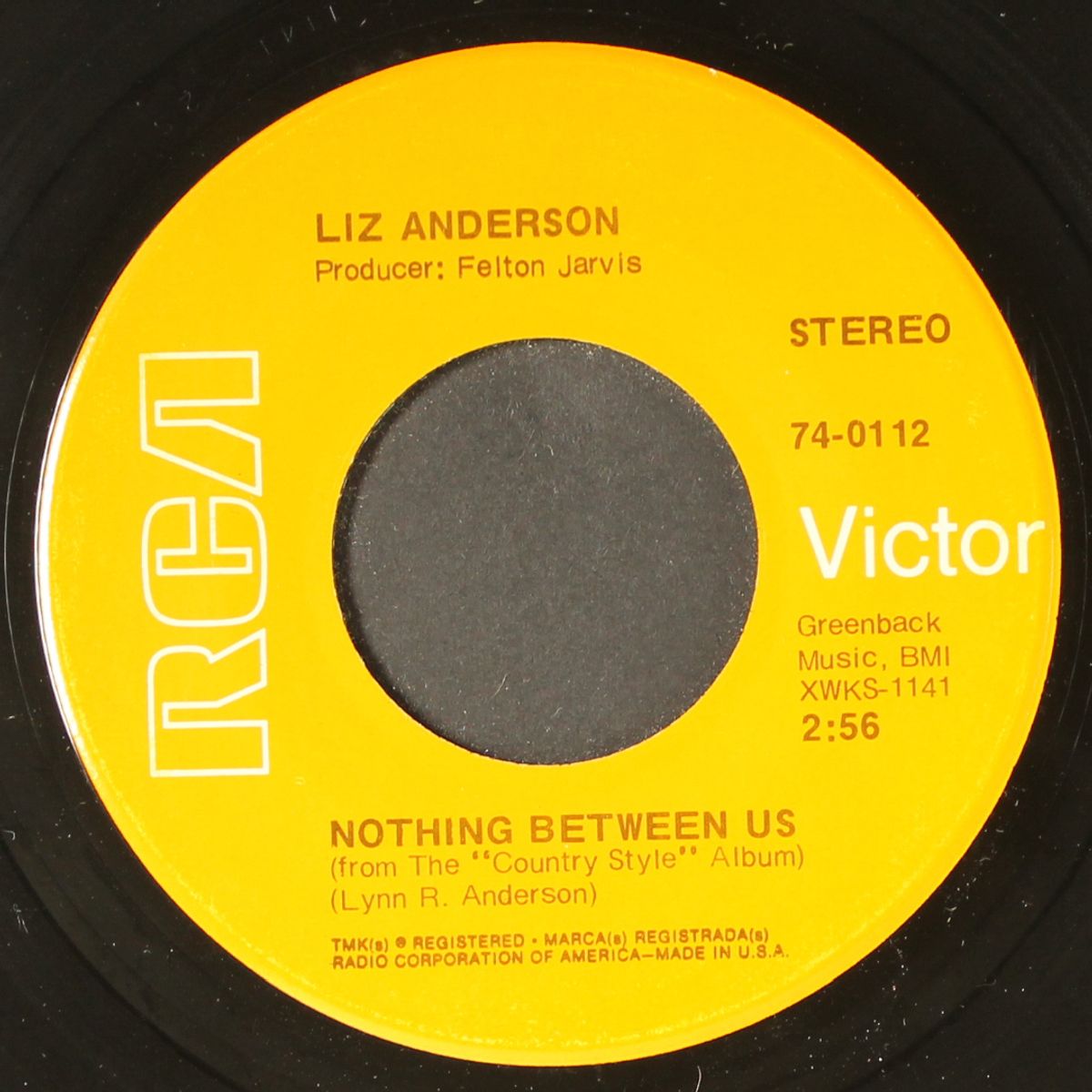 nothing between us by LIZ ANDERSON