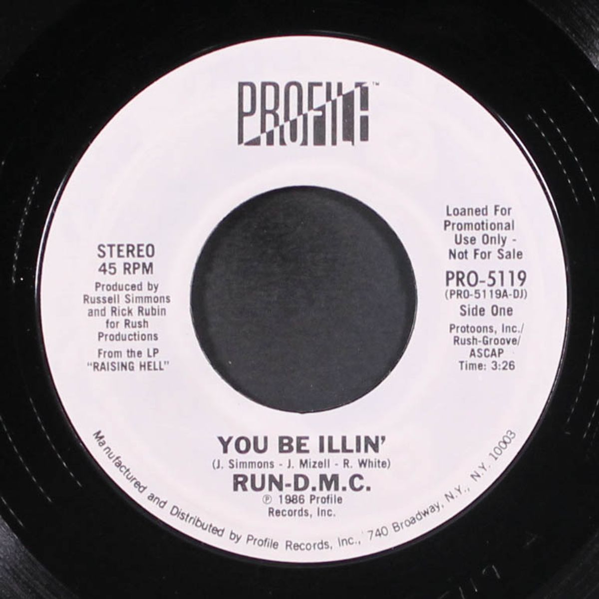 you be illin' / same by RUN-D.M.C.
