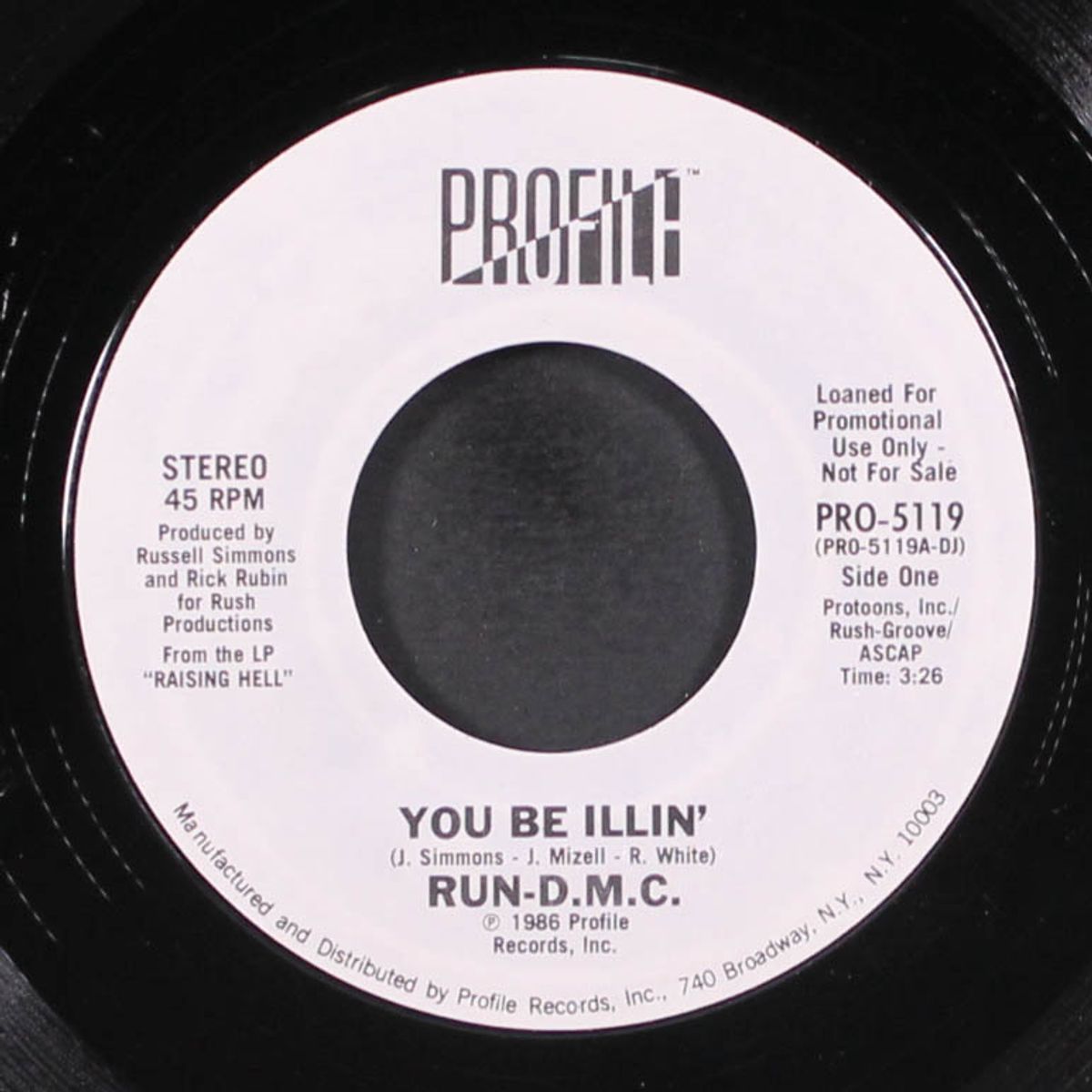 you be illin' / same by RUN-D.M.C.