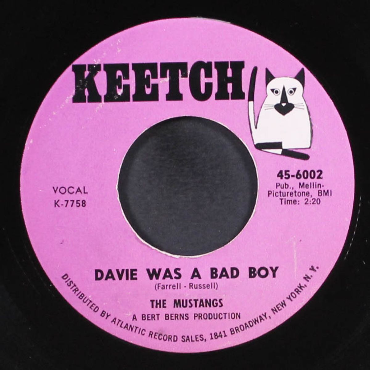 baby let me take you home / davie was a bad boy by MUSTANGS