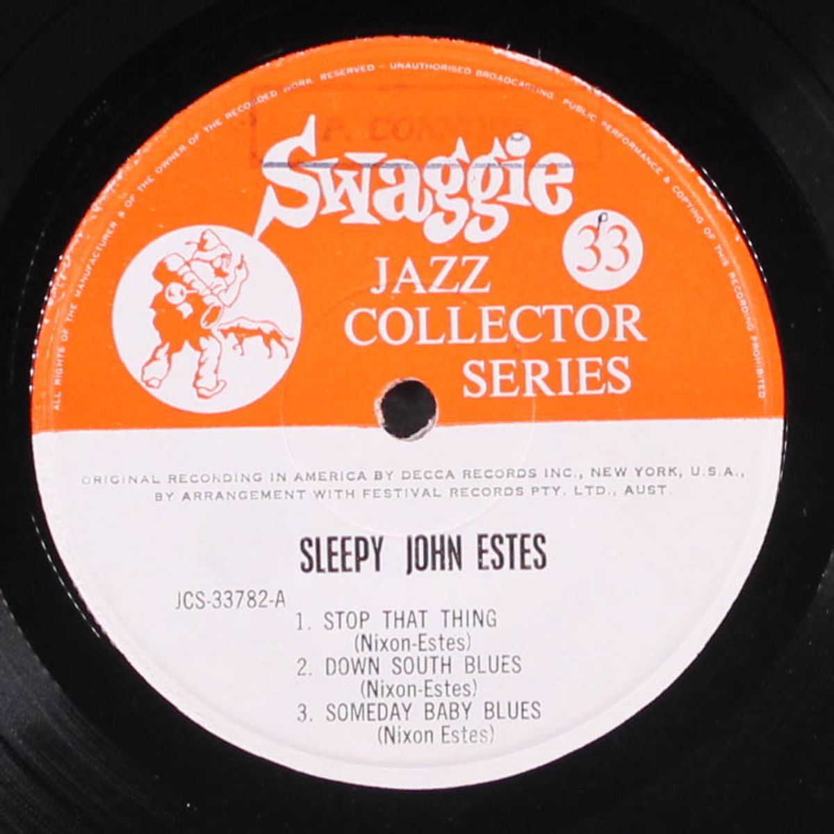 volume one by SLEEPY JOHN ESTES