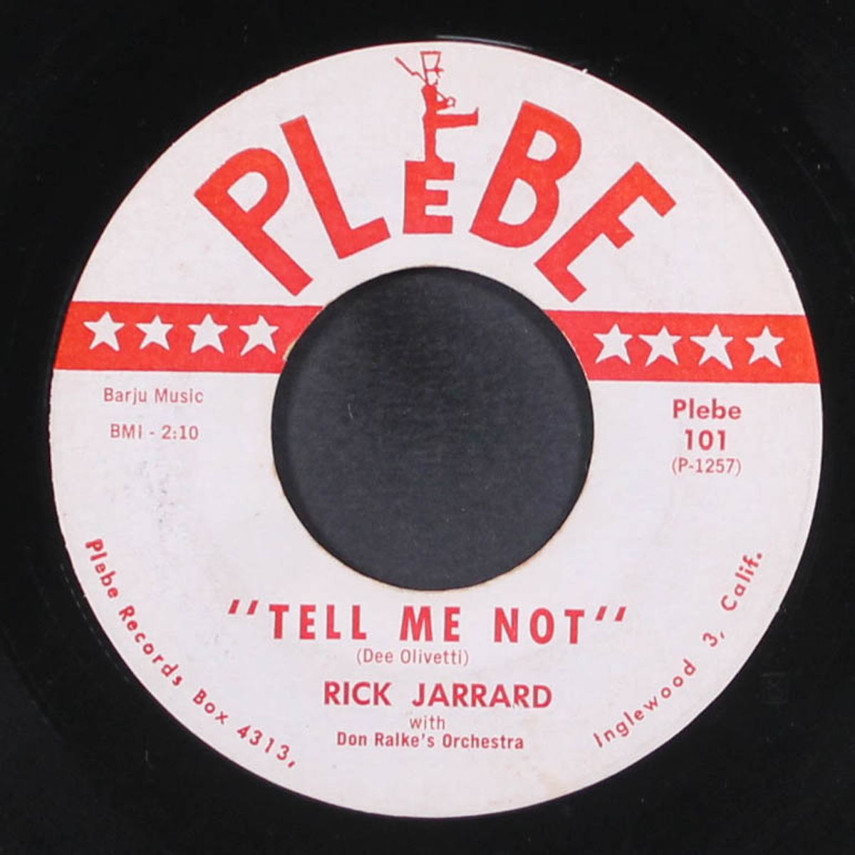 tell me not / if i only had a girl by RICK JARRARD