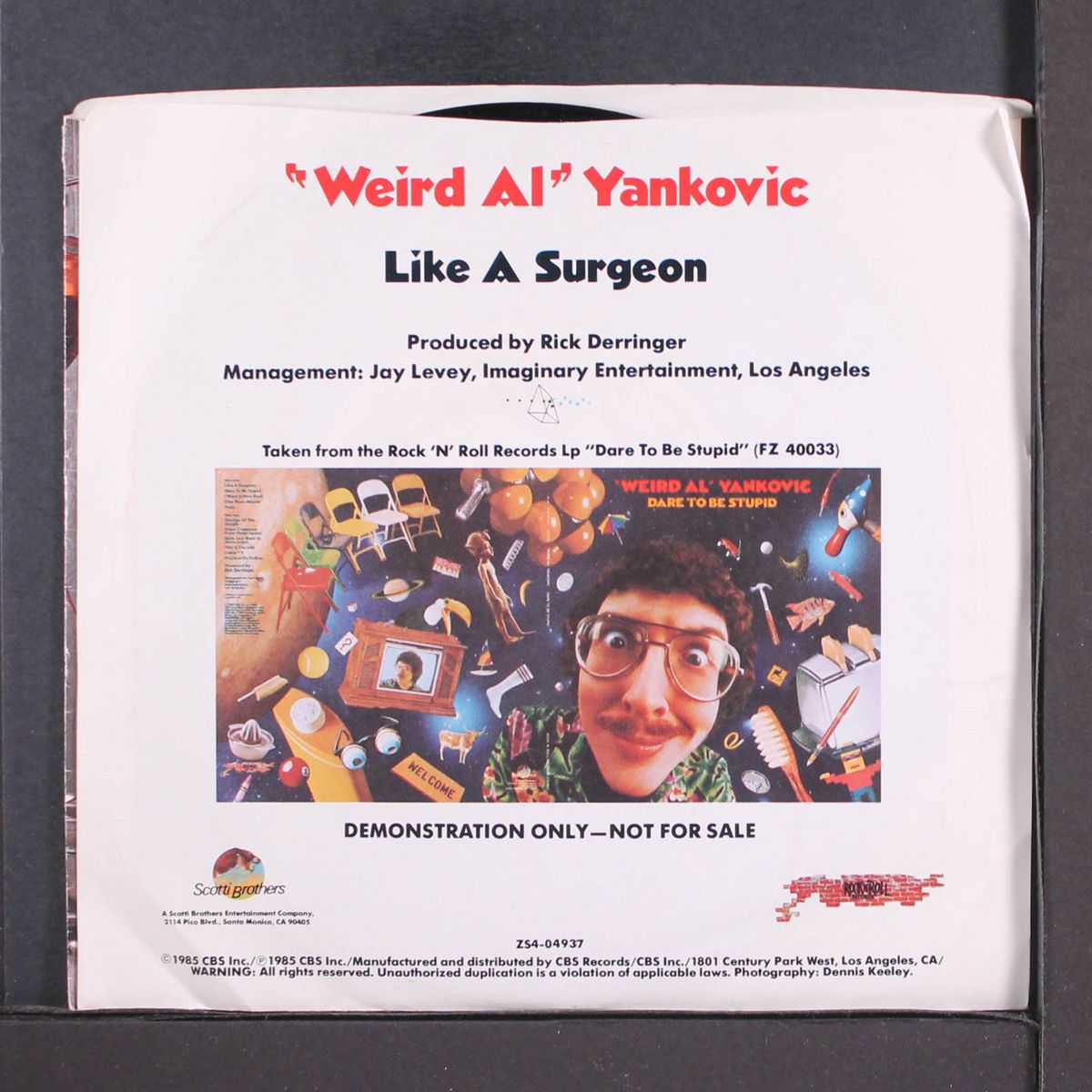 like a surgeon by WEIRD AL YANKOVIC