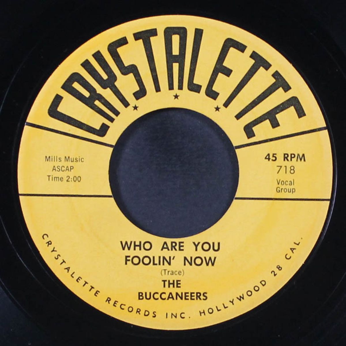 blonde hair, blue eyes & ruby lips / who are you foolin' now by BUCCANEERS