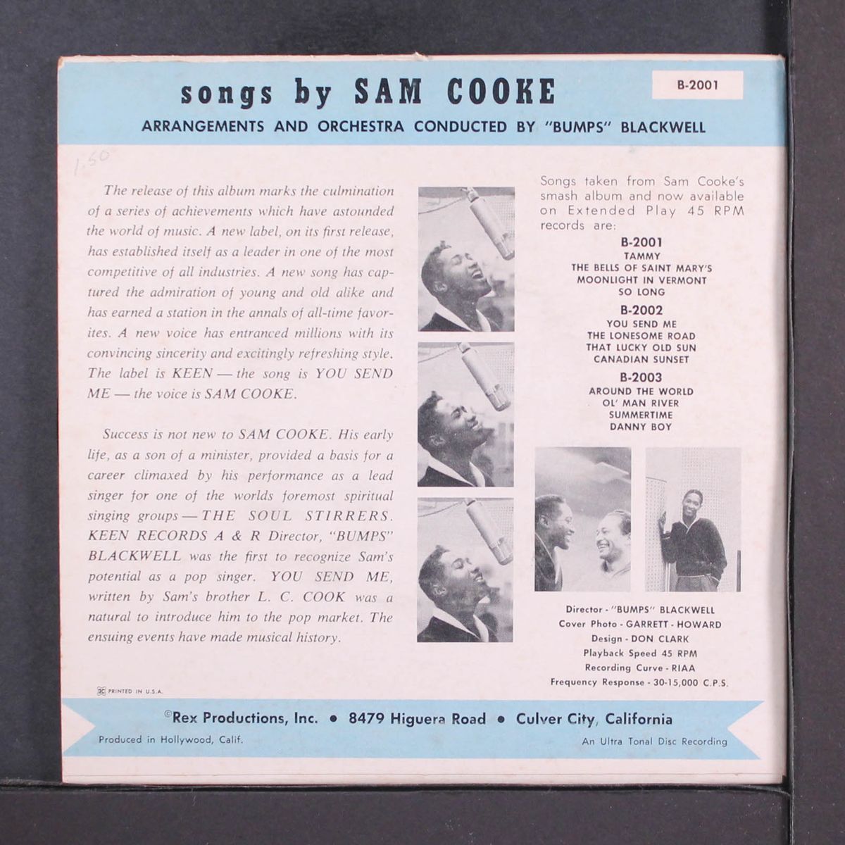 sam cooke by SAM COOKE