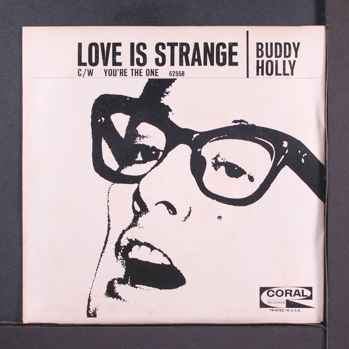 love is strange / you're the one by BUDDY HOLLY