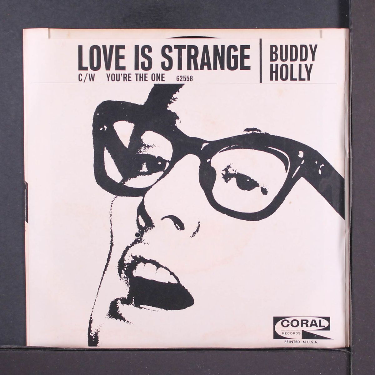 love is strange / you're the one by BUDDY HOLLY