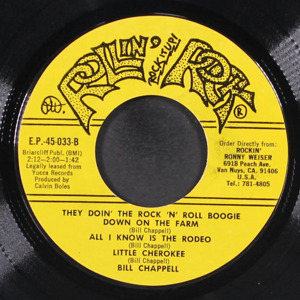 ride with me baby by LONG JOHN HUNTER / BILL CHAPPELL