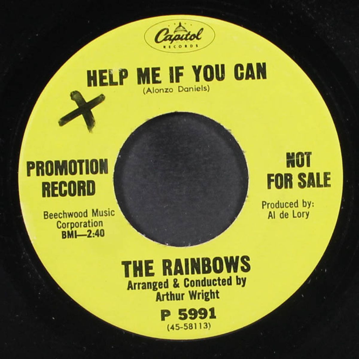 people like to talk / help me if you can by RAINBOWS