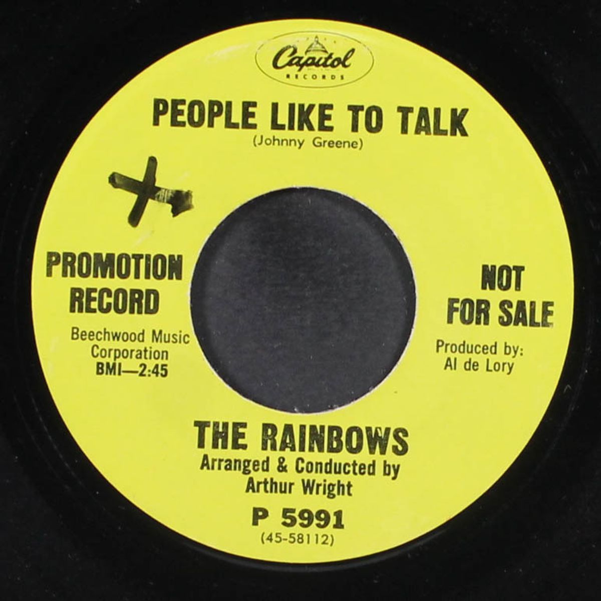 people like to talk / help me if you can by RAINBOWS