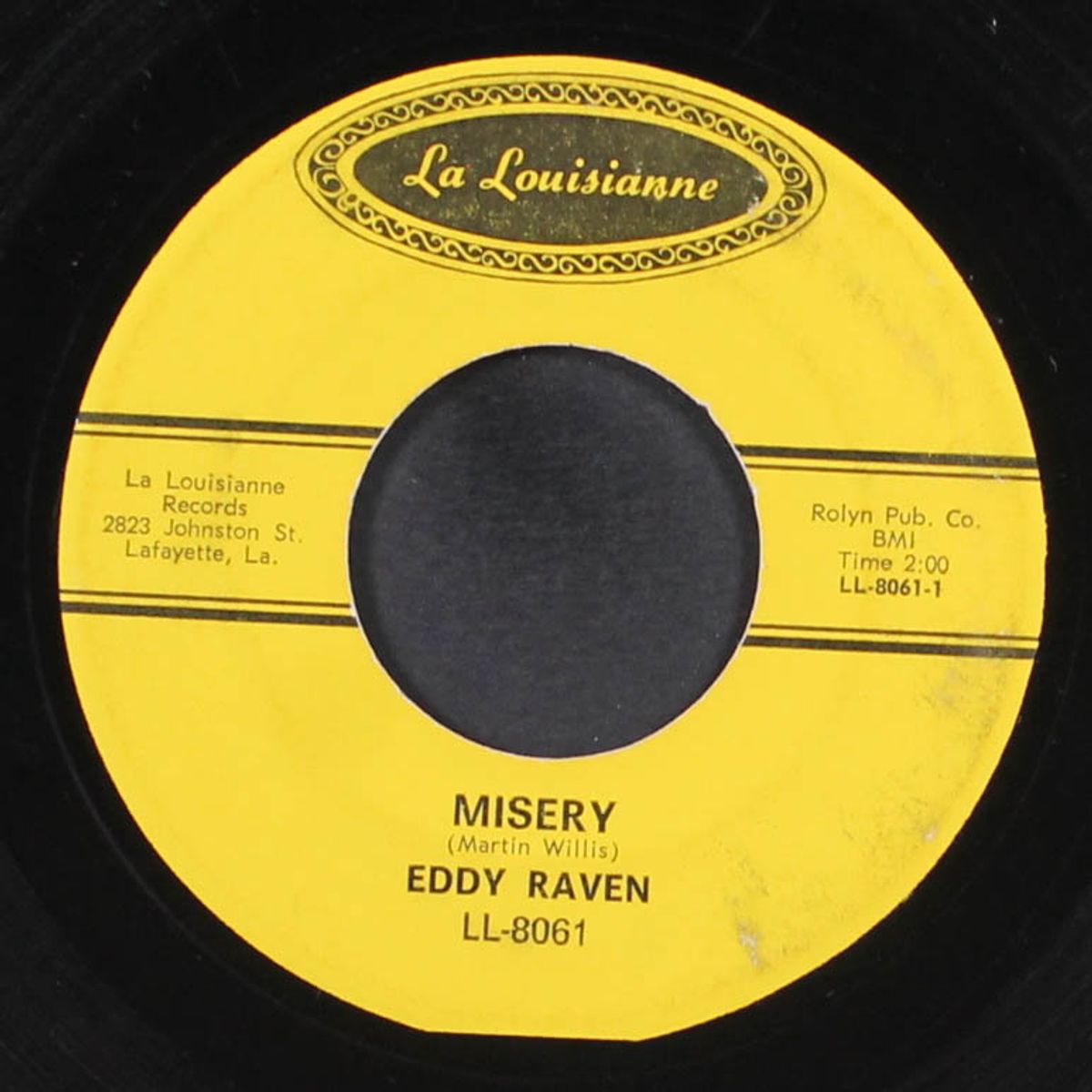 misery / my heart's been broken by EDDY RAVEN