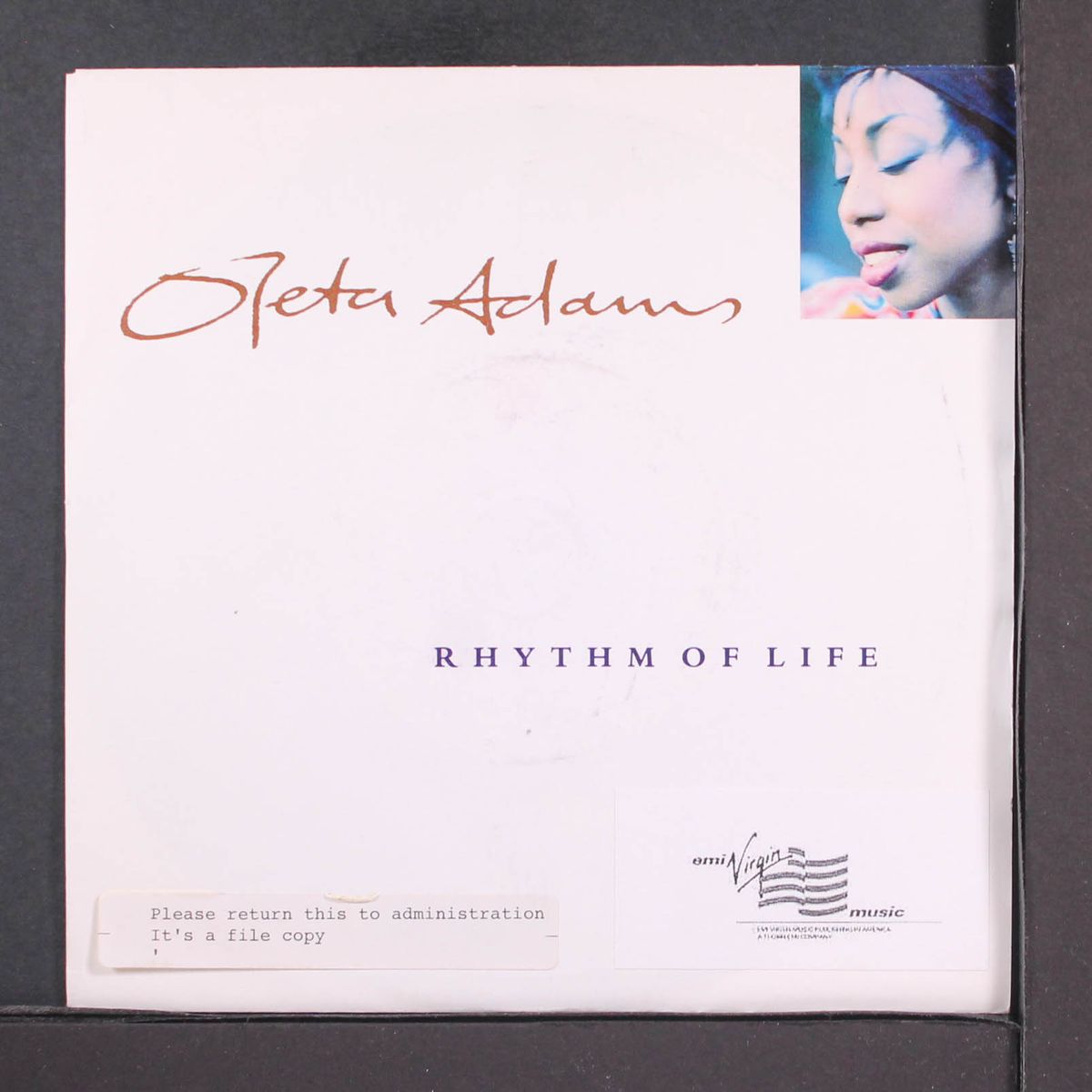rhythm of life / don't look too closely by OLETA ADAMS