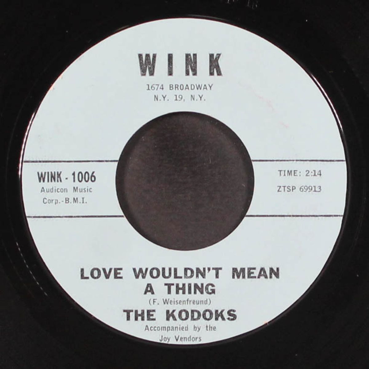 mister magoo / love wouldn't mean a thing by KODOKS
