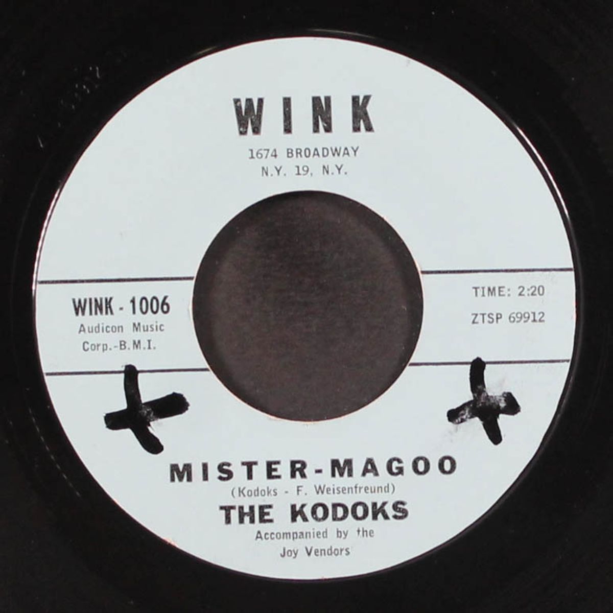 mister magoo / love wouldn't mean a thing by KODOKS