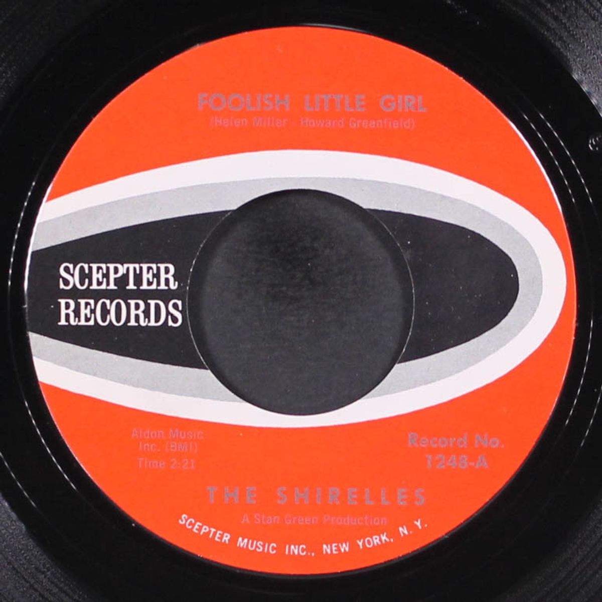 foolish little girl / not for all the money by SHIRELLES