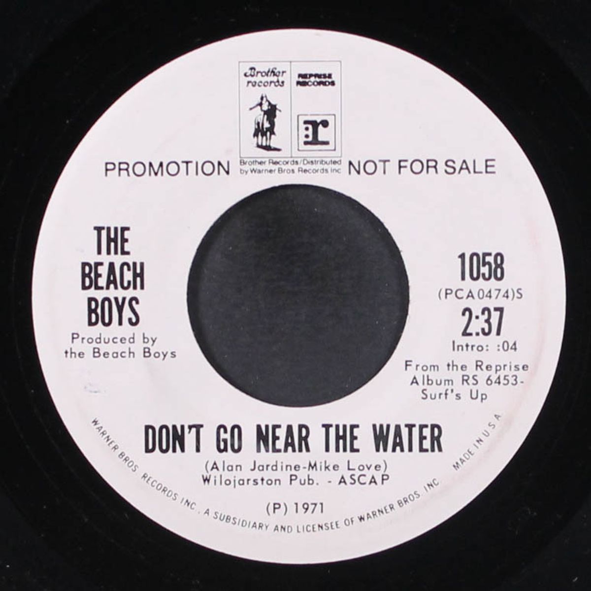 surf's up / don't go near the water by BEACH BOYS