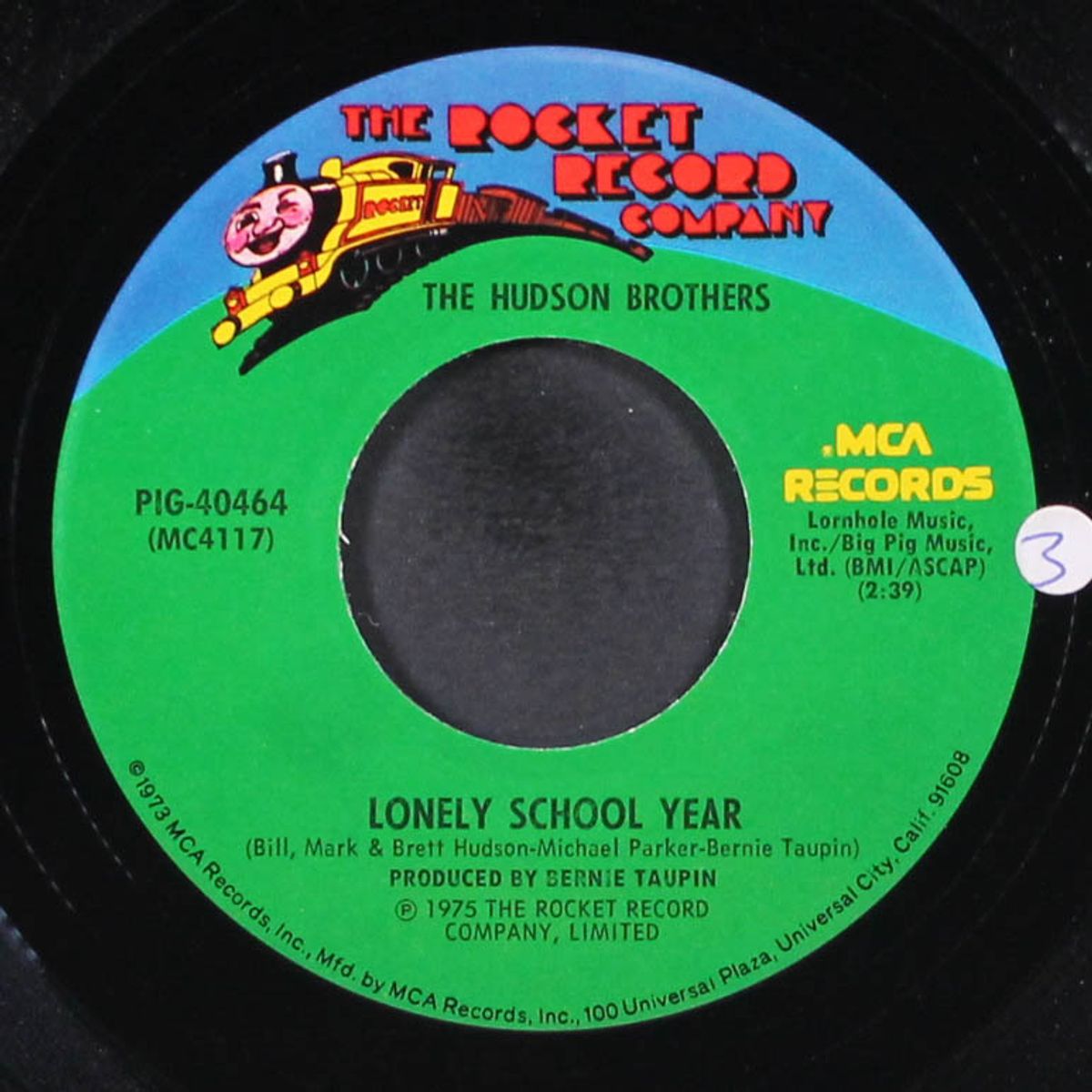 lonely school year / if you really need me by HUDSON BROTHERS