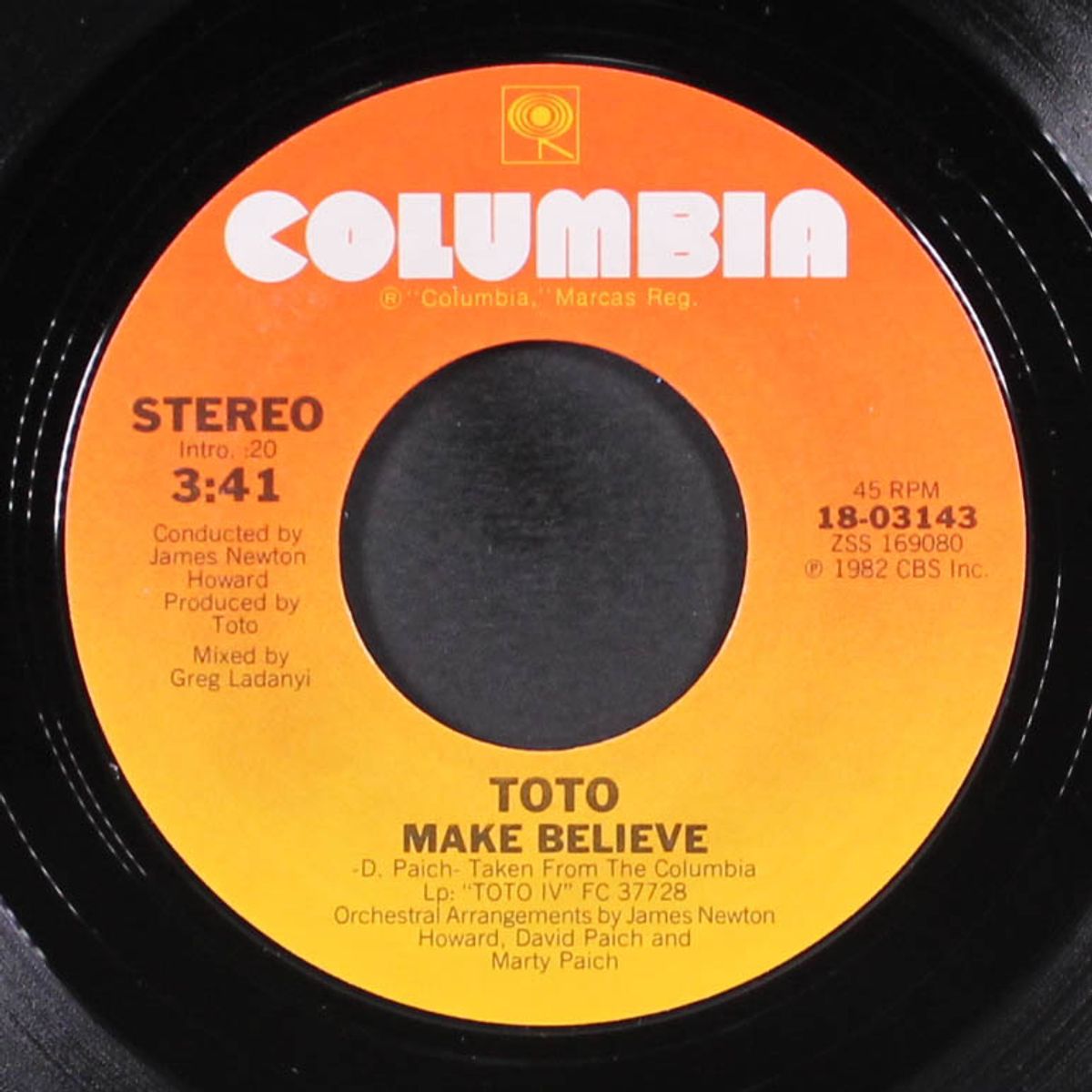 make believe / we made it by TOTO